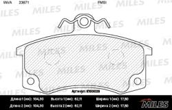 Колодки тормозные ВАЗ 2110/2111/2112 передние с датчиком SemiMetallic E100025