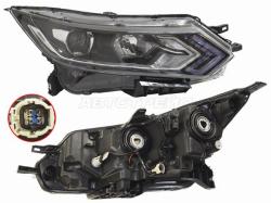 Фара Nissan Qashqai 17-22 (Справа/ Галоген/ ДХО/ С электрокорректором)