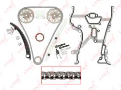 Комплект цепи грм OPEL ASTRA H 1.4 04> / COMBO 1.4 04> / CORSA C/D 1.2-1.4 03> / MERIVA A 1.4 04> tk-0111