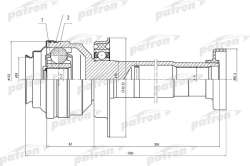 ШРУС PCV4837
