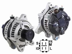 Генератор TOYOTA HIACE 2.7 05-19 2TRFE 12v 130A