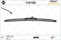 Щётка с/о 550мм гибридная HBlade 116 180