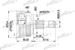 ШРУС PCV1434