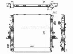 Радиатор Land Rover Discovery 04-09 / Range Rover Sport 05-13