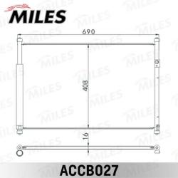 Конденсер SUZUKI GRAND VITARA 1.6-3.2/1.9TD 05- accb027