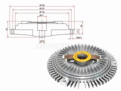 Вискомуфта SSANGYONG REXTON 01-07/TAGAZ TAGER 08-13