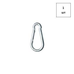 КАРАБИН 5х50 оц. НОРМАЛЬНЫЙ тип "С" DIN 5299 1шт FORTLUFT sts021700