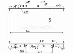 Радиатор Mazda CX-9 07-15
