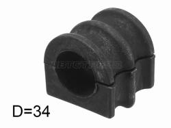 Втулка стабилизатора Nissan Pathfinder 04-14 / Frontier 04-21 (Спереди/ Справа=Слева/ 34.00)