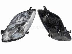 Фара Toyota Vitz 07-10 / Yaris 08-13 (Слева/ С электрокорректором/ 3/5D HBK)