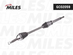 GC02059 Привод в сборе FORD TRANSIT 00-06 прав. (ABS)