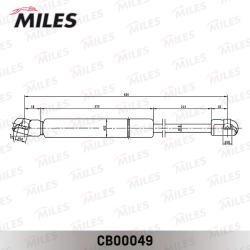 CB00049 Амортизатор кр. багажника HONDA CR-V III 10/06-
