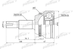 ШРУС PCV1436