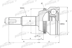 ШРУС PCV1433