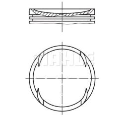 Поршень в комплекте 028pi00120000