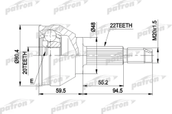 ШРУС PCV1055