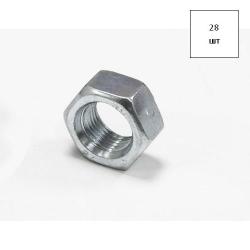 Гайка М 18 нерж. DIN 934-A2 28шт FORTLUFT sts012549