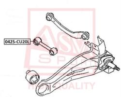 Тяга задняя поперечная нижняя MITSUBISHI MITSUBISHI AIRTREK CU2W/CU4W/CU5W 2001- MITSUBISHI LANCER C 0425-cu20l