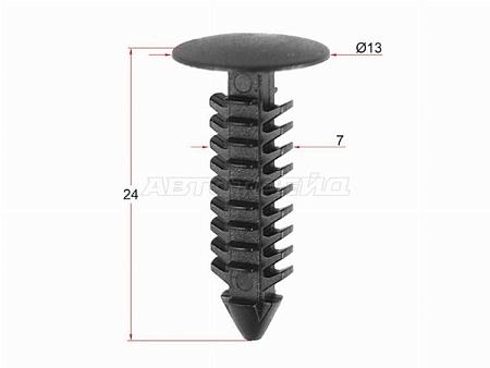 Клипса обшивки капота FORD (1 шт.)