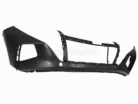 Бампер передний Hyundai Tucson 21- (С отверстием под крюк)