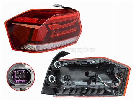 Фонарь задний Volkswagen Polo 20-22 (Слева)