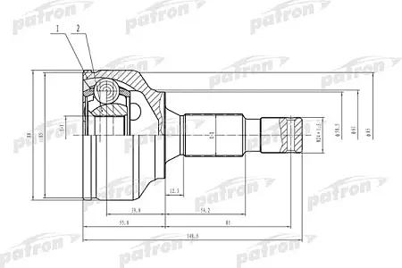 ШРУС PCV1469