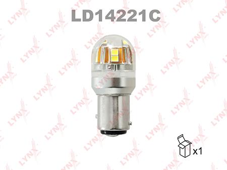Лампа LED P21/5W S25 12V BAY15d 6800K Canbus LD14221C