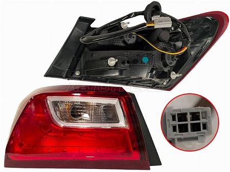 Фонарь задний Chevrolet Malibu 15-18 (Слева)