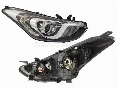 Фара Hyundai i30 11-17 (Спереди/ Справа)