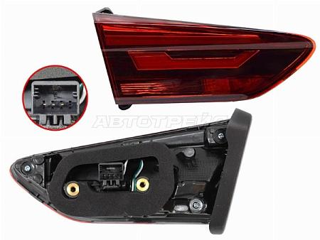 Фонарь в крышку багажника Volkswagen Polo 20-22 (Слева)