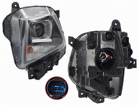 Фара Hyundai Tucson 21- (Справа/ Галоген)