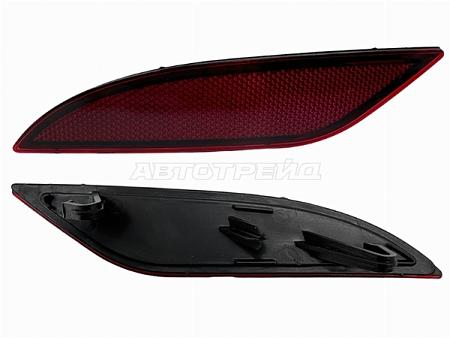 Отражатель Chevrolet Malibu 15-18 (Сзади/ Слева)