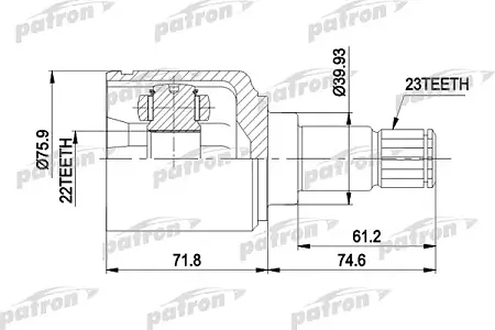 ШРУС PCV5026