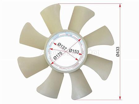 Крыльчатка вентилятора  MITSUBISHI CANTER 94-06 4M40