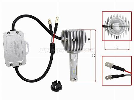 Лампа (H3/ LED/ Комплект/ 20W 1800LM CANBUS)