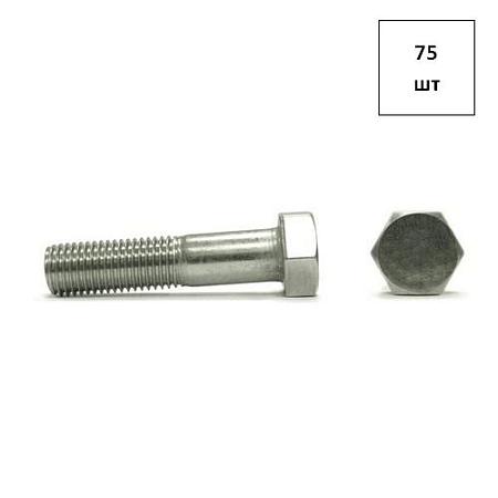 Болт 12х160 кп 8.8 DIN 931 оц. 75шт FORTLUFT sts020271