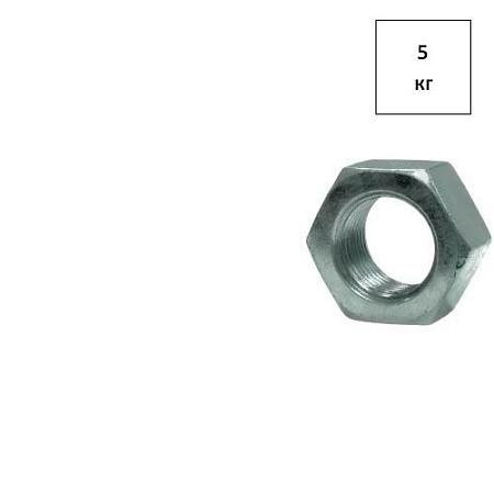 Гайка М 8 кп 6.0 ГОСТ 5927 оц. (РМЗ) 5кг FORTLUFT sts011680