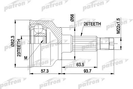 ШРУС PCV1135