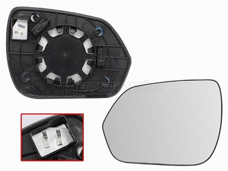 Полотно зеркала Kia Seltos 19-22 (Слева)