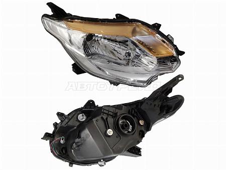 Фара Mitsubishi L200 15-19 (Справа/ Галоген/ Ручная регулировка)