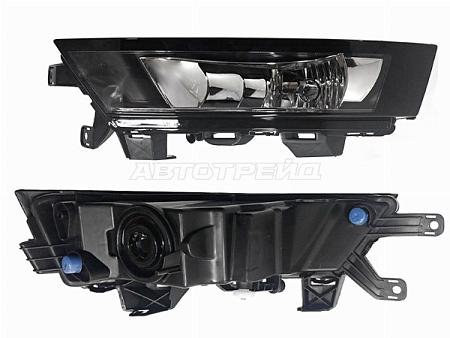 Фара противотуманная (Слева) Skoda Rapid 17-20