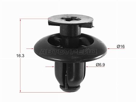 Клипса фиксатор TOYOTA/LEXUS (1 шт.)