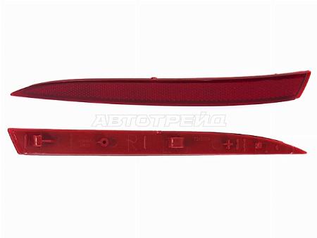 Отражатель BMW X5 06-10 (Сзади/ Справа/ Снизу)