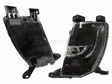 Фара противотуманная (Спереди/ Слева) Tesla Model S 16-21