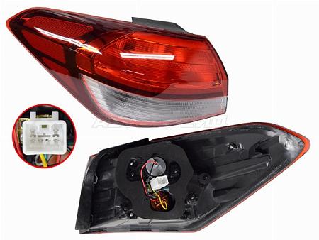 Фонарь задний Kia Cerato 16-20 (Слева/ LED)