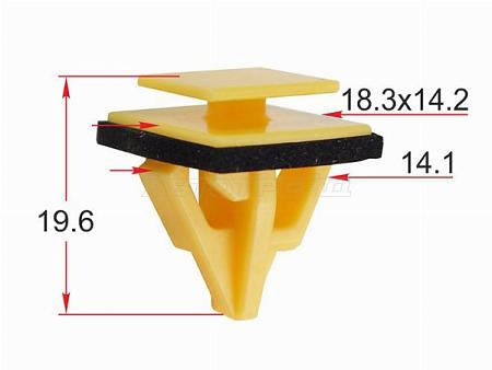 Клипса молдинга кузова HYUNDAI/KIA (1 шт.)