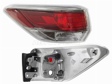 Фонарь задний Toyota Highlander 13-17 (Слева)
