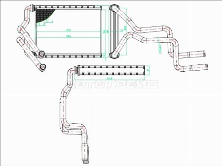 Радиатор отопителя салона KIA OPTIMA /MAGENTIS 15-