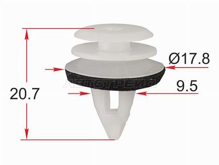 Клипса обшивки двери BMW/MINI (1 шт.)