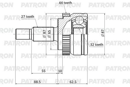 ШРУС PCV1732